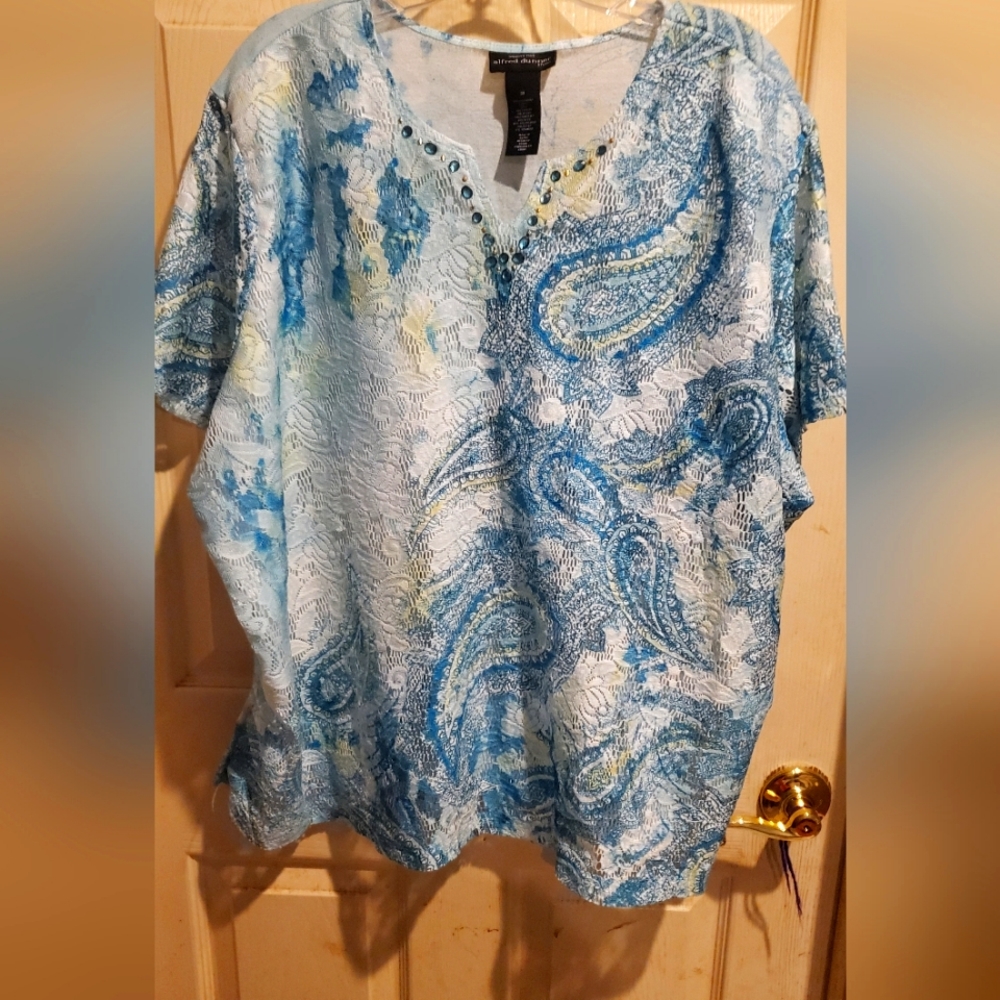 Alfred Dunner womens  top 3x